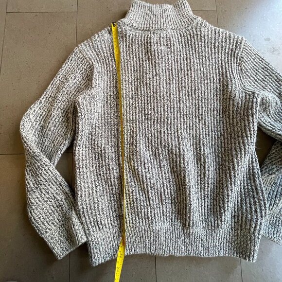 NWT Men's Roots Snowy Fox Zip Cardigan Sweater Jacket-Size Small - Picture 11 of 16